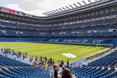 Imagen del estadio Santiago Bernabéu