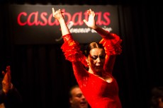 Cena y espectáculo flamenco en el tablao Casa Patas