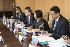 Imagen de la delegación india