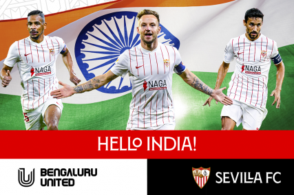 El Sevilla FC visita la India para consolidar sus relaciones con Bangaluru United